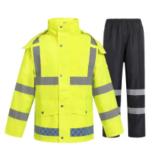 High Quality Reusable Adult Portable Security Rain Suit, Light Weight Waterproof Fabrics Rain Suits